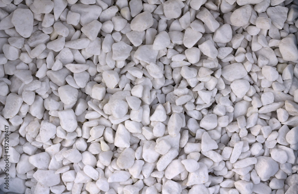 Fototapeta premium Texture, pattern, background. marble chips for landscaping pebbles samples