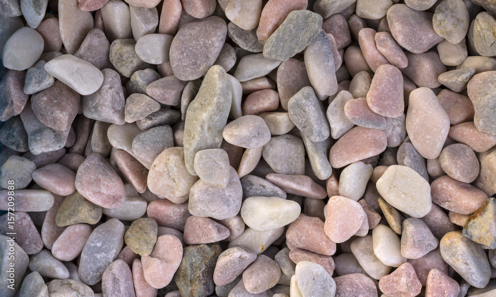 Marble, granite pebbles for landscape design and home decoration, texture Marble, granite pebbles for landscape design and home decoration, texture