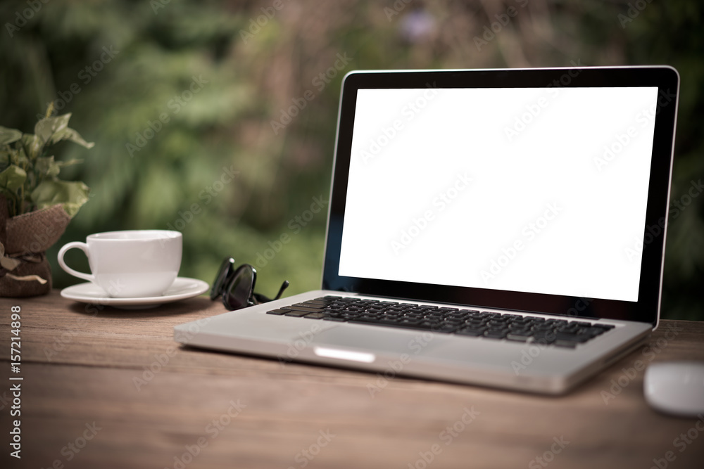 Mock up Blank screen of Laptop Mock up Blank screen of Laptop