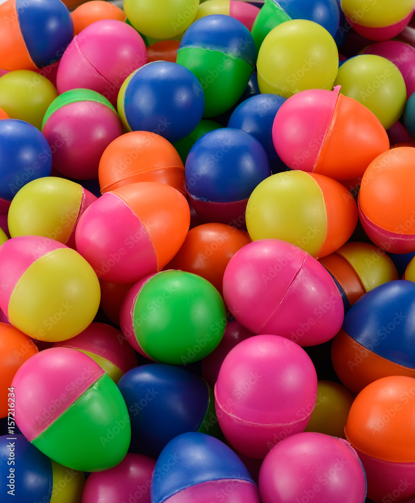 Colorful plastic eggs Colorful plastic eggs