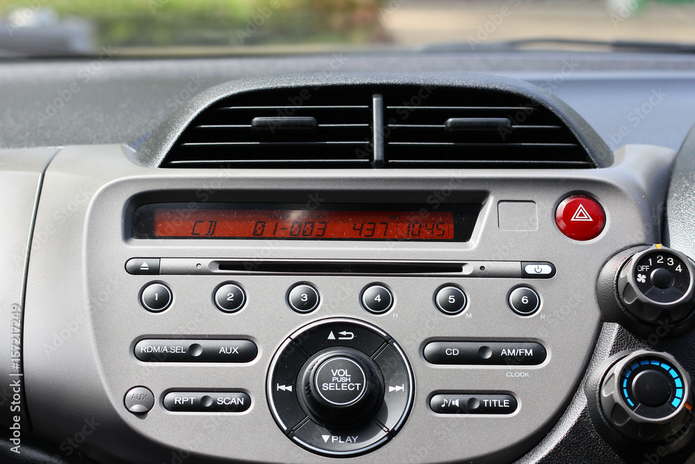 Fototapeta premium Cockpit / Inside the cabin (car)