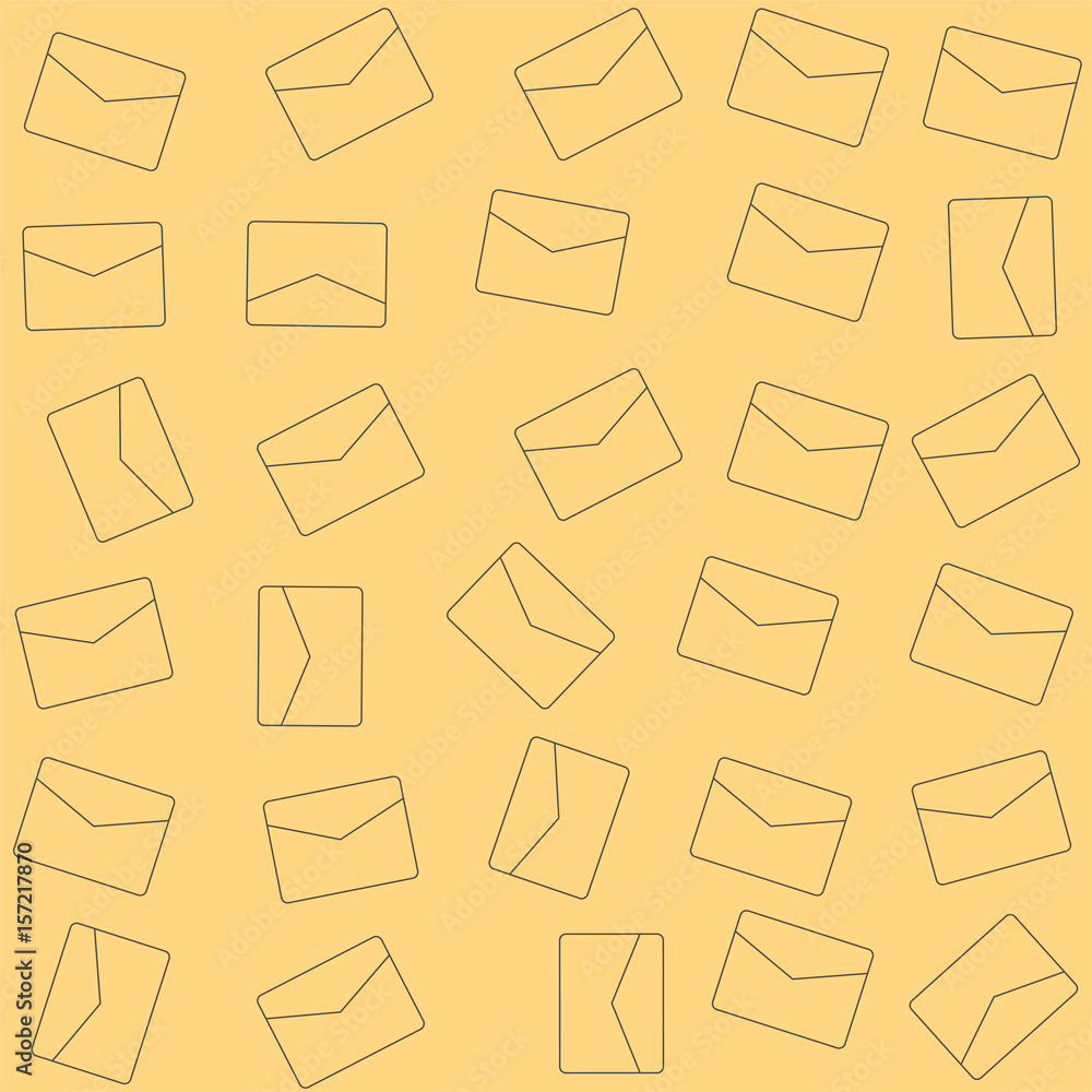 Letter and mail pattern background eps. 10 Letter and mail pattern background eps. 10