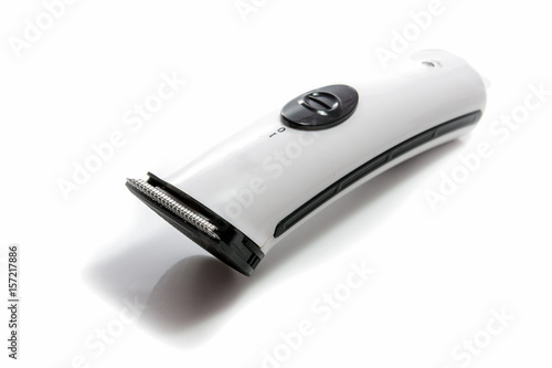 Hairclipper on a white background.