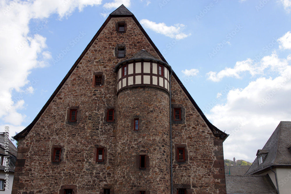 Altes Kornhaus am Firmaneiplatz in Marburg, Hessen Altes Kornhaus am Firmaneiplatz in Marburg, Hessen