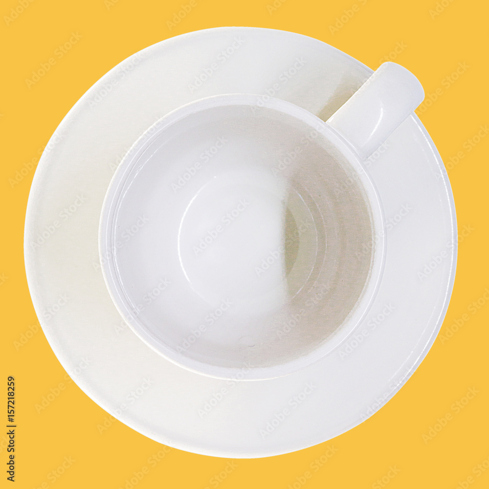 ceramic white cup isolated on white background. ceramic white cup isolated on white background.