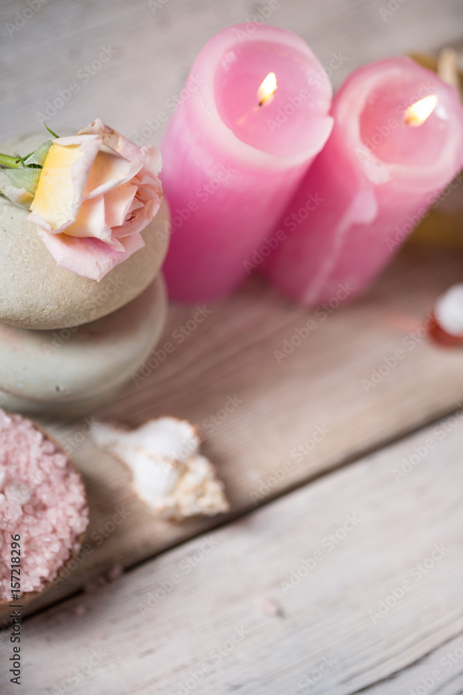 Beautiful composition of spa treatment Beautiful composition of spa treatment