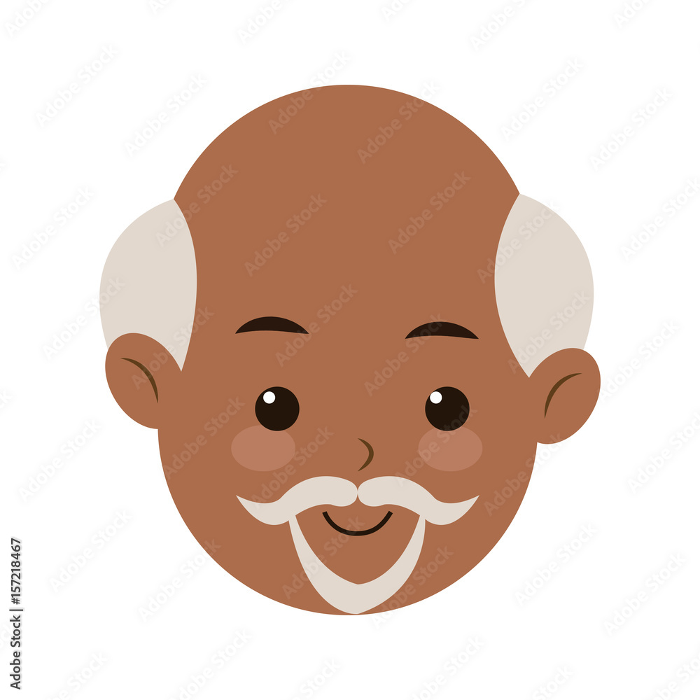 head face man father people image vector illustration head face man father people image vector illustration