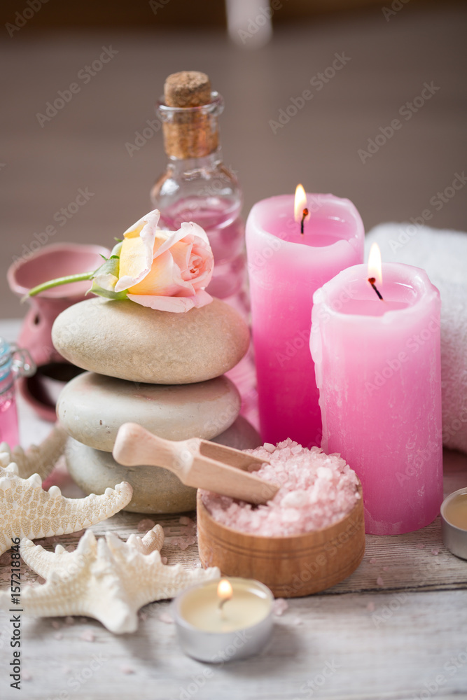 Beautiful composition of spa treatment Beautiful composition of spa treatment