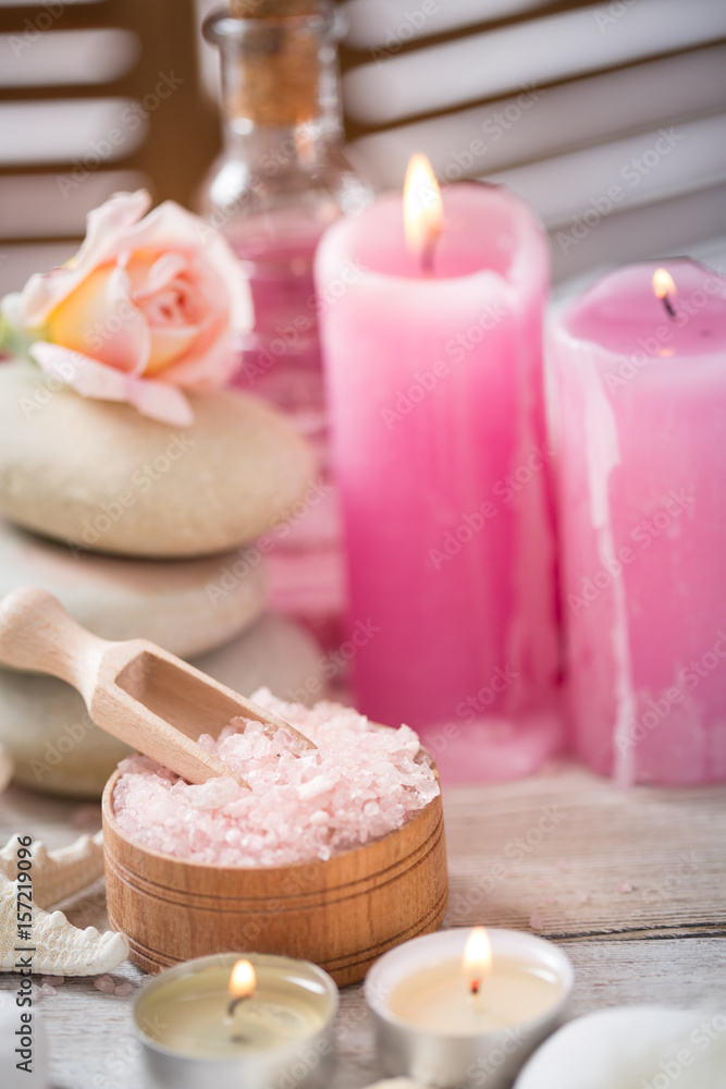 Beautiful composition of spa treatment Beautiful composition of spa treatment