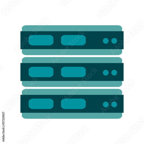 server web hosting related icon image vector illustration design 