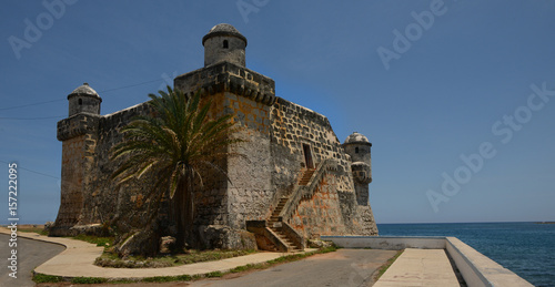 May 2nd 2017 La Chorrera,Y Cojimar fort on the Sea of Cuba photo