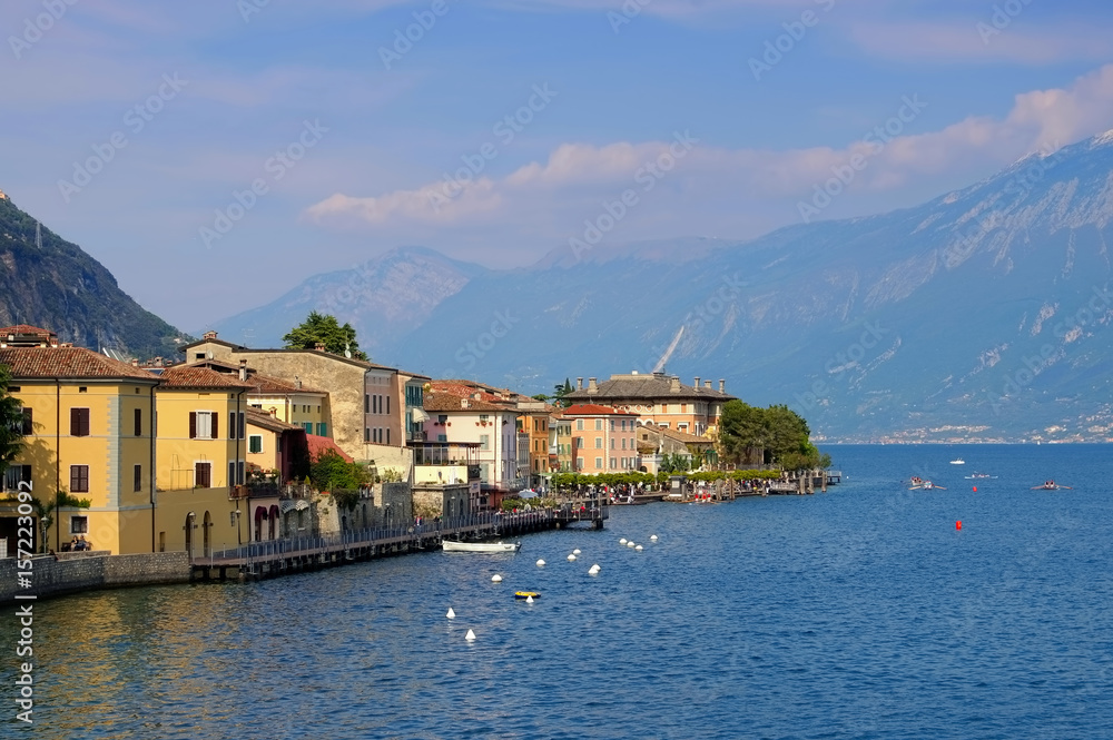 Gargnano am Gardasee  - Gargnano on Lake Garda in Italy