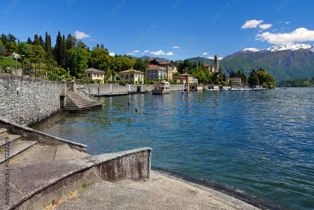 Tremezzo am Comer See in Italien - Tremezzo, Lake Como in Italy