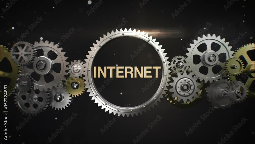 Connecting Gear wheels and make keyword, 'INTERNET' (included alpha) Connecting Gear wheels and make keyword, 'INTERNET' (included alpha)