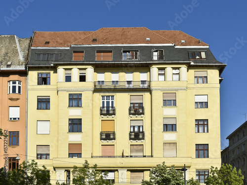 Foto Beautiful historical building of budapest