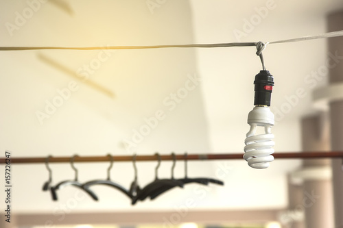 Energy saving lamp / eco-friendly. © jojokrap
