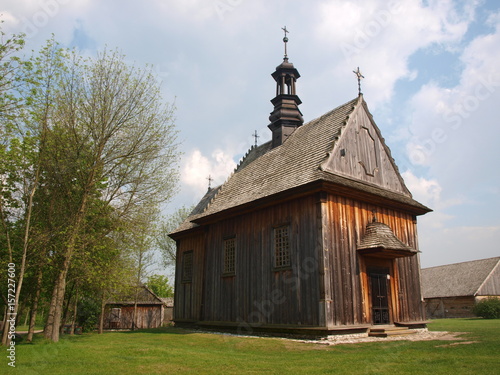 Church from Rogów in Tokarnia, Poland