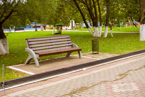 City Park and Bench