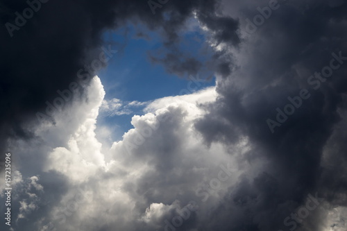 Storm clouds, dramatic sky