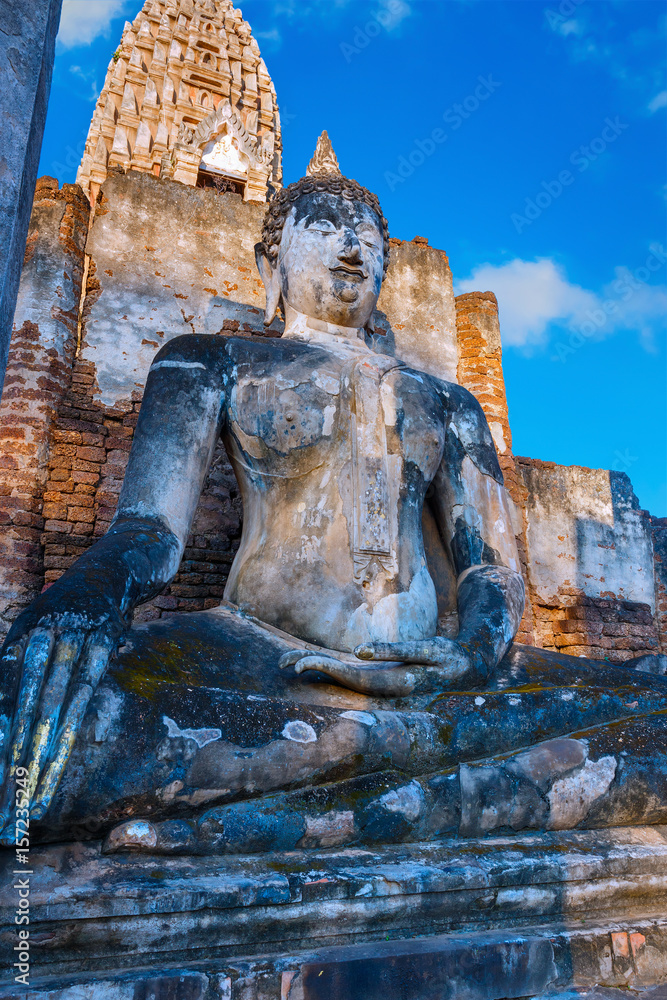 Wat Phra Si Rattana Mahathat - Chaliang at Si Satchanalai Historical Park, a UNESCO World Heritage Site in Thailand