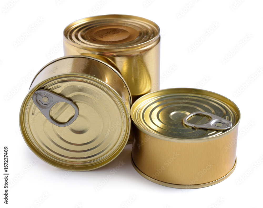 Aluminium cans. Isolate on white background Aluminium cans. Isolate on white background