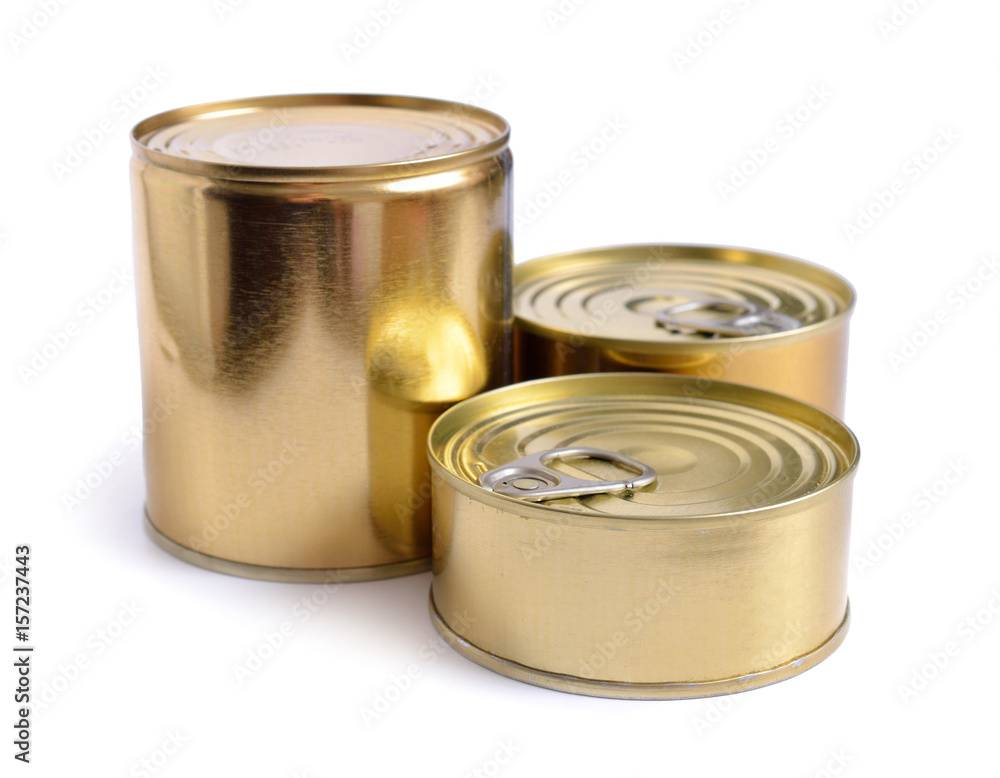 Aluminium cans. Isolate on white background Aluminium cans. Isolate on white background