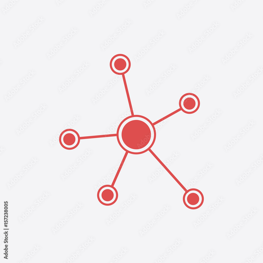 Social network single icon. Global technology. The network of social connections in the business. Social network single icon. Global technology. The network of social connections in the business.