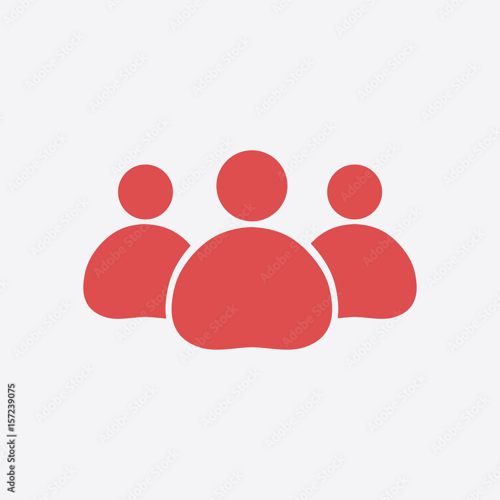 Team work icon. Office workers and business team. Team work icon. Office workers and business team.