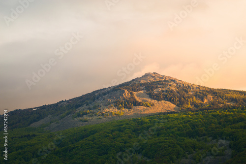 View of Kamen del peak in Vitosha Nature Park, Sofia