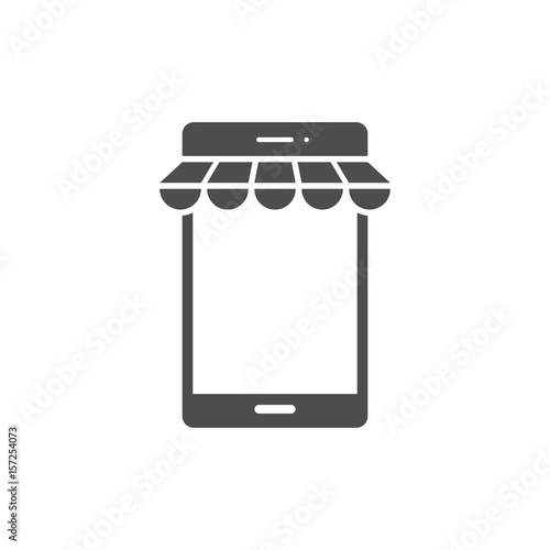 Smart phone with awning