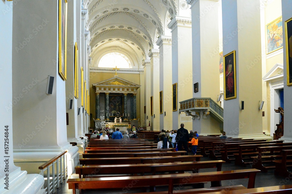 Vilnius cathedral - main church of Lithuania