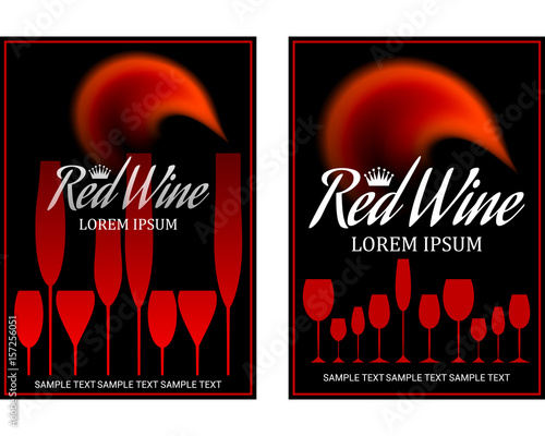 labels for Red Wine 