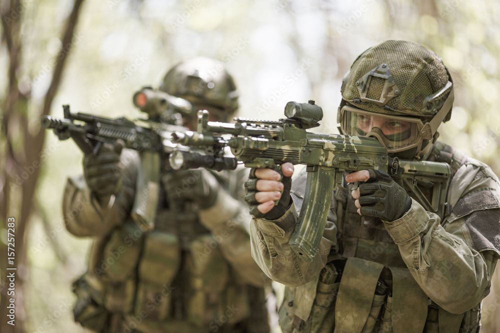 Two officers in military intelligence Two officers in military intelligence