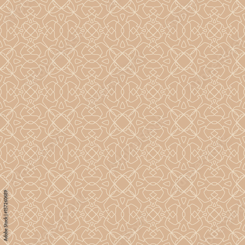 Abstract seamless beige pattern