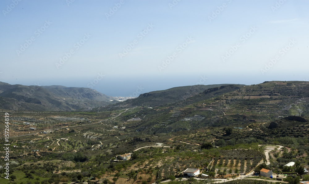 Fototapeta premium Sierra de Gador-Almería