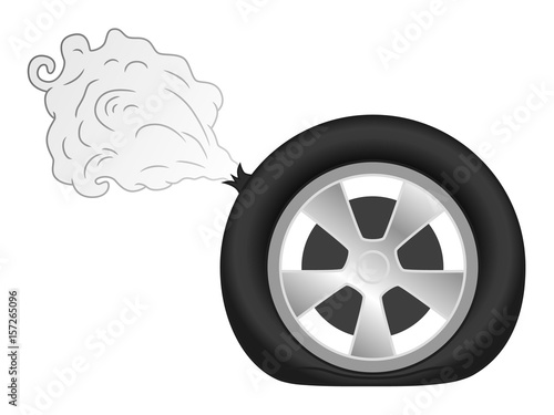Tyre puncture