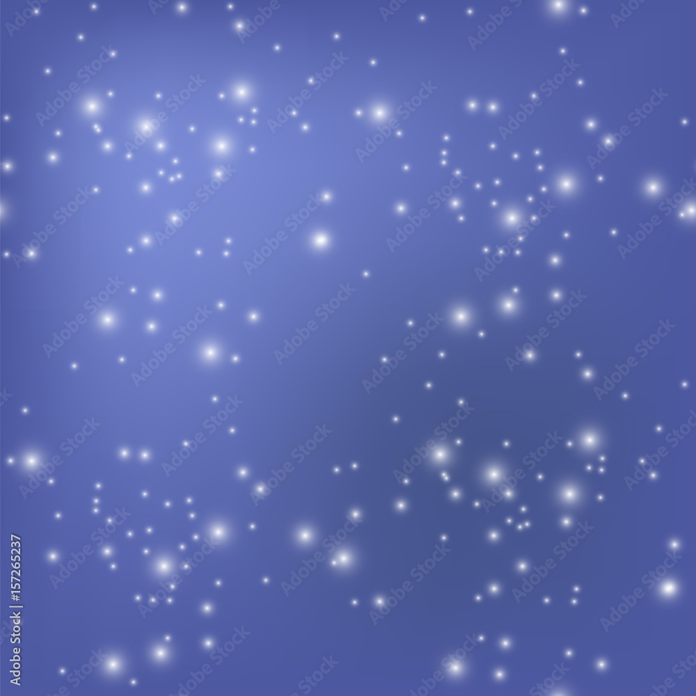 Star Seamless Pattern Isolated on Blurred Blue Background Star Seamless Pattern Isolated on Blurred Blue Background