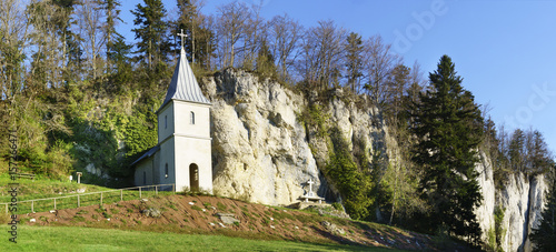 Kapelle Sainte-Radegonde bei Vennes in der Franche-Comté photo