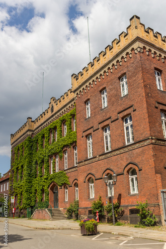 Historical government building Amtsgericht in Luneburg