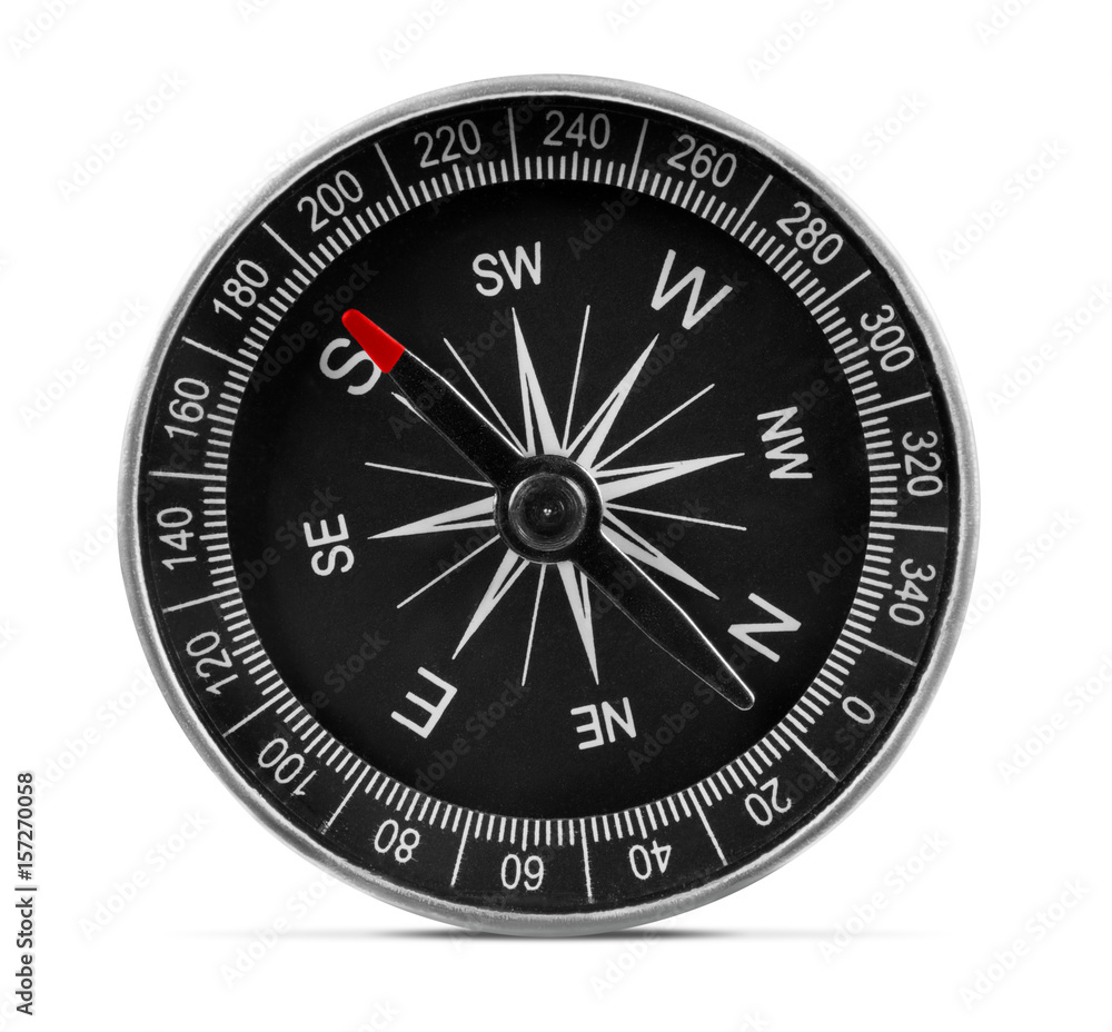 compass isolated on white background