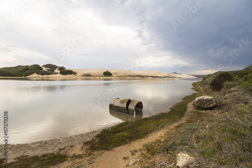 Big sand dunes in woody cape section of Addo Elephant Park photo