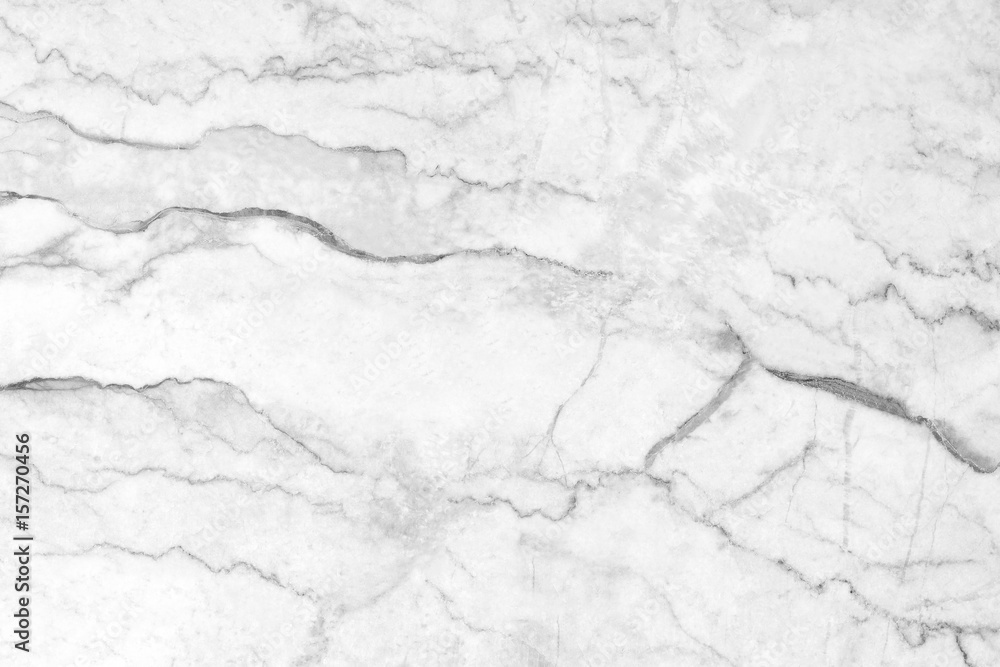 Fototapeta premium White marble texture background pattern with high resolution.