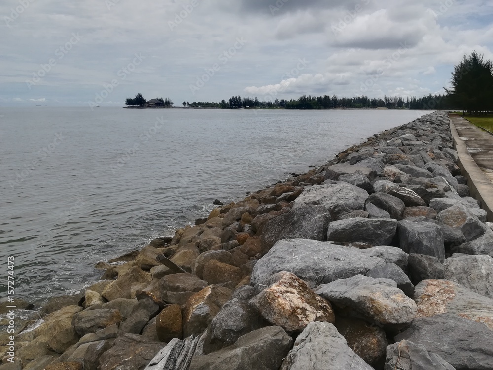 Rocky beach side Rocky beach side