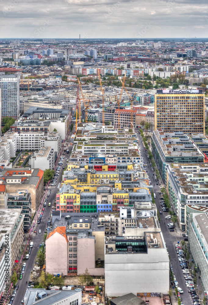 Naklejka premium Berlin von oben