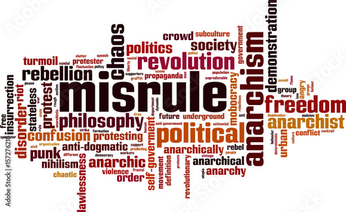 Misrule word cloud