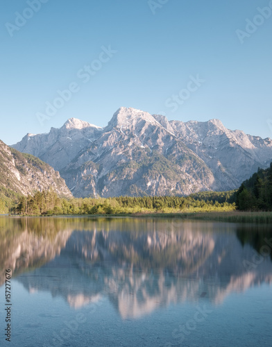 The Almsee lake in the austrian apls © Pixelatelier.at
