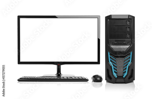 Modern desktop computer.