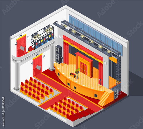  Theatre Interior Composition 