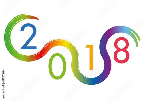 2018 - année, présentation - carte de voeux - objectif - entreprise