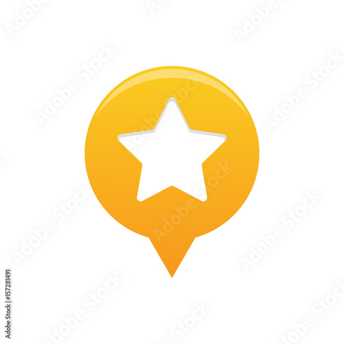 Location Map Icon star